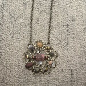 Anthropologie Multicolor Pendant Necklace